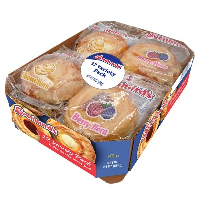 Svenhard's Pastry Berry and Cheese Variety Pack - 12Ct / 24oz