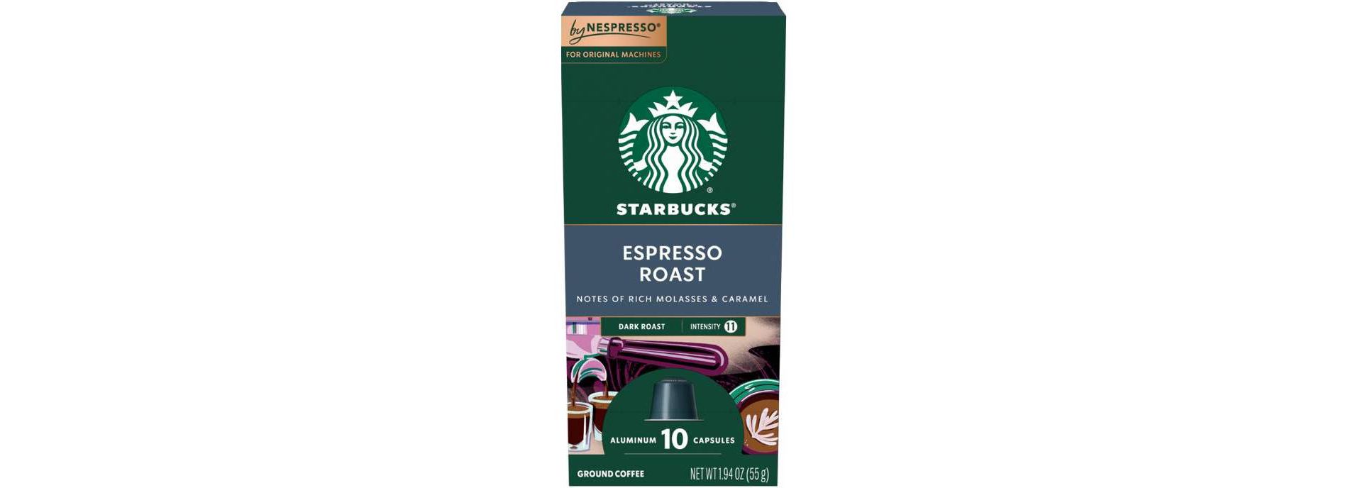 Starbucks Nespresso Original Line - Espresso Roast 10ct