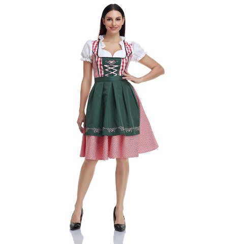 Женские платья YesFashion Women Dress Traditional Dress Costume 2 Pcs Dress