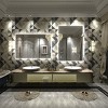 Apmir Super Bright 192 LEDs/m Back LED Lighted Anti-Fog Tempered Glass Bathroom/Vanity Mirror with ETL & 3-Year Warranty - 3 of 4