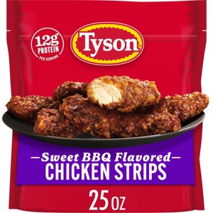 Tyson Honey BBQ Chicken Strips - Frozen - 25oz - 1 of 4