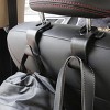 Itopfox Car Back Seat Headrest Hooks, 4 Pack Black Stylish Hanger for Handbag Clothes Coats Grocery Bags, Interior Accessories - 3 of 4