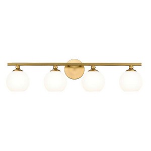 Z-Lite Neoma 4 - Light Vanity in  Modern Gold - 1 of 4