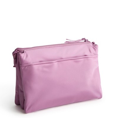 Vera Bradley Women's Nylon Foxbury Crossbody Bag Smoky Grape — фото 2