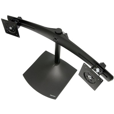 Ergotron DS100 Dual-Monitor Desk Stand for up to 24" Screens Black 33-322-200