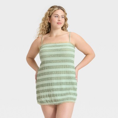 Women's Bubble Lace Slip Dress - Wild Fable™