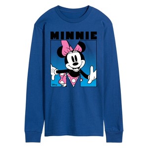 Men's - Disney - Minnie Mouse Long Sleeve Graphic T-Shirt - 1 of 3