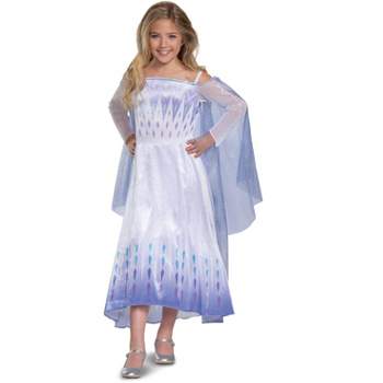 Frozen Snow Queen Elsa Deluxe Girls' Costume