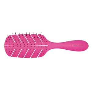 Bass Brushes BIO-FLEX Detangler Hair Brush Patented Pure Plant Handle Flexible Nylon Pins - 1 of 4