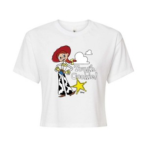 Women's - Disney - Jessie Tough Cookie Cropped Graphic T-Shirt - 1 of 4