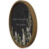 Creative Products Love Brings Us Home 20 x 20 Round Brown Framed Print - 2 of 4
