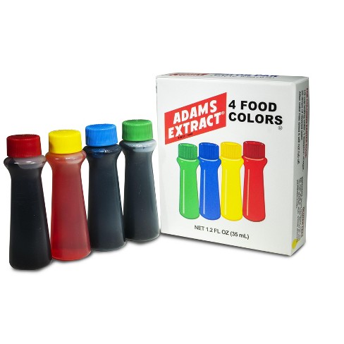 Watkins Assorted Food Coloring, 1.2 fl oz (Plastic Container
