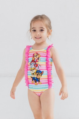 PAW Patrol Little Girls One-Piece Bathing Suit Pink 6 — фото 2
