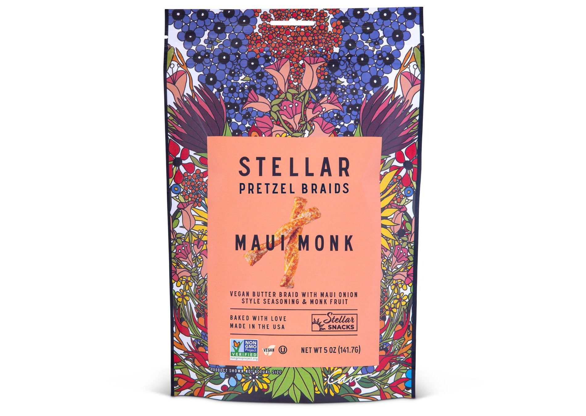 Stellar Snacks Maui Monk Pretzel Braid - 5oz