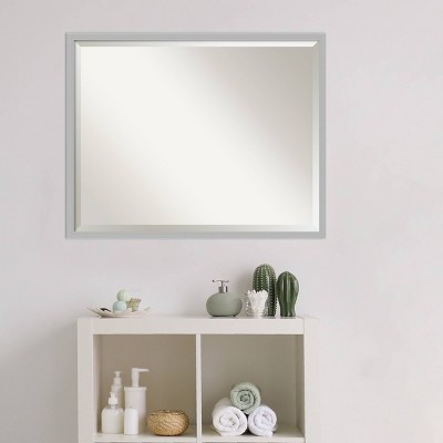 Hera Chrome Polished 23"x29" Bathroom Vanity Wall Mirror