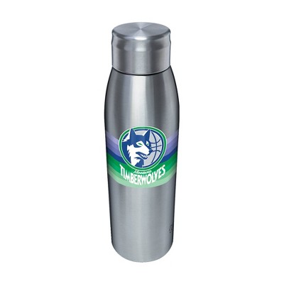  NBA Minnesota Timberwolves 17oz Retro Stripe Stainless Water Bottle 