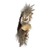 Kurt Adler 24-Inch Silver and Gold Champagne Rattan Wreath - 3 of 4