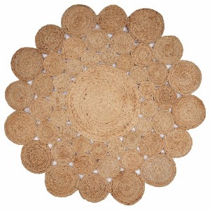 LR Home Boutique Jute Jute Area Rug Indoor : Target