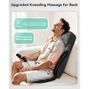 SNIALAX Full Body Massage Chair Pad, Shiatsu Neck and Back Massager with Heat - 2 of 4