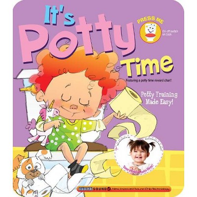 It's Potty Time for Girls - (Time To...Book) by  Smart Kidz (Board Book)