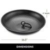 Good Direction Lg Modern Farmhouse Aluminum Rain Chain Basin - 3 of 4