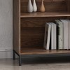 NicBex Bookcases for Living Room 4-Tier 31.5" W Storage Cabinet Bookcase with Iron Legs and 1 Drawer, 2 Cabinets for Home Office - 4 of 4