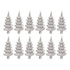 Christmas Resin Tree Decor Ornaments – 5" – 12 Count by Melrose - 4 of 4