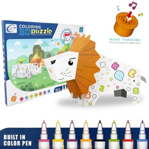 Educational Coloring 3D Puzzle DIY Doodle Toy Puzzle - 1 of 1