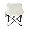 DOMETOUR 2Pcs Outdoor Camping Chairs Folding/Portable with Carry Bag, for Camping, Beach, Picnic or Backyard Use - 2 of 4