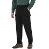 Men's Convertible Hiking Pants Zip Off Cargo to Shorts for Outdoor Travel - 3 of 4