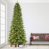 9ft Pre-lit Full Artificial Christmas Tree Forest Fir - Puleo - 2 of 3