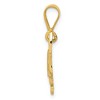 Black Bow Jewelry 14k Yellow Gold Pit Bull Pendant - 2 of 4