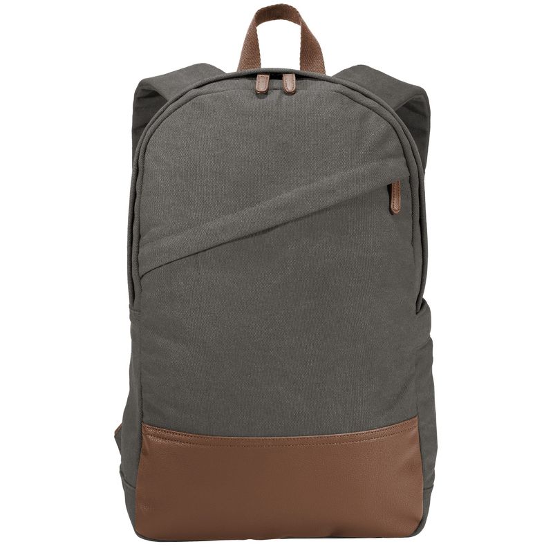 Port Authority Cotton Canvas School Backpack, 1 of 8