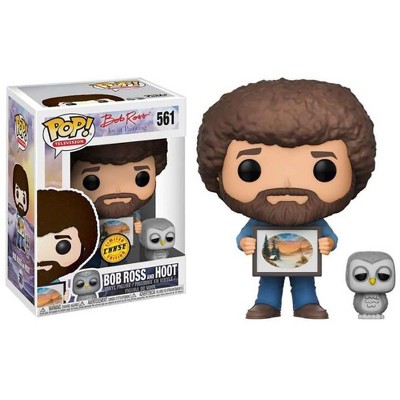 Bob Ross Pop Vinyl Figure: Bob Ross w/ Hoot (Chase)