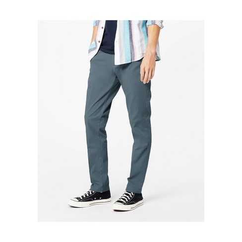 Dockers Men's Slim Fit Trousers - Gray 33x32 : Target