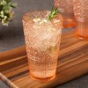 Certified International (Set of 6) 22oz Acrylic Ice Tea Glasses Victoria - 2 of 4