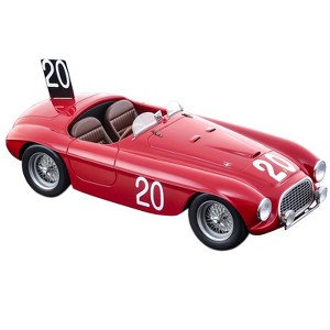 Ferrari 166MM #20 L. Chinetti, J. Lucas Winners Spa 24H 1949 Ltd Ed 90 pcs "Mythos Series" 1/18 Model by Tecnomodel - 1 of 3
