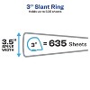 Avery Showcase 3" 3-Ring View Binders Slant Ring Black (19750) - 3 of 4