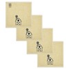 Barn and Windmill Creme Washcloth Set of 4 12x12 VHC Brands - 2 of 3