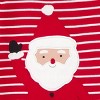 Carter's Just One You® Toddler Boys' 4pc Christmas Striped Santa & Ornament Print Long Sleeve Cotton Pajama Set - 2 of 4
