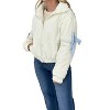 Women's Bow Puffer Jacket - Pretty Garbage - 3 of 3