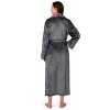 PAVILIA Fleece Robe For Women, Plush Warm Bathrobe, Fluffy Soft Spa Long Lightweight Fuzzy Cozy, Satin Trim - 2 of 4