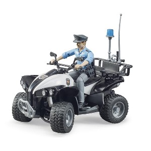 Bruder Police Quad with Police Officer Figure and Accessories - 1 of 4