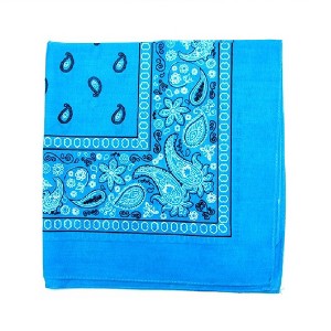 Mechaly Paisley 100% Cotton Bandanas - 6 Pack - 1 of 4