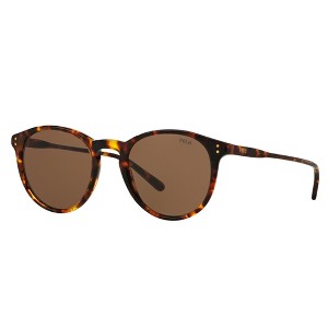 Polo Ralph Lauren PH 4110 513473 Unisex Phantos Sunglasses Havana 50mm - 1 of 3