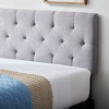 Emmie Adjustable Upholstered Headboard with Diamond Tufting - Brookside Home - 3 of 4