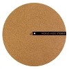 World Wide Stereo Record Care Kit with 12" Modern Series Cork Slipmat and Anti-Static Record Brush - 4 of 4