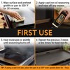 Impresa [2 Pack] Cast Iron Seasoning Oil - Griddle Seasoning Stick for Blackstone Seasoning and Conditioning - 6oz. - 3 of 4