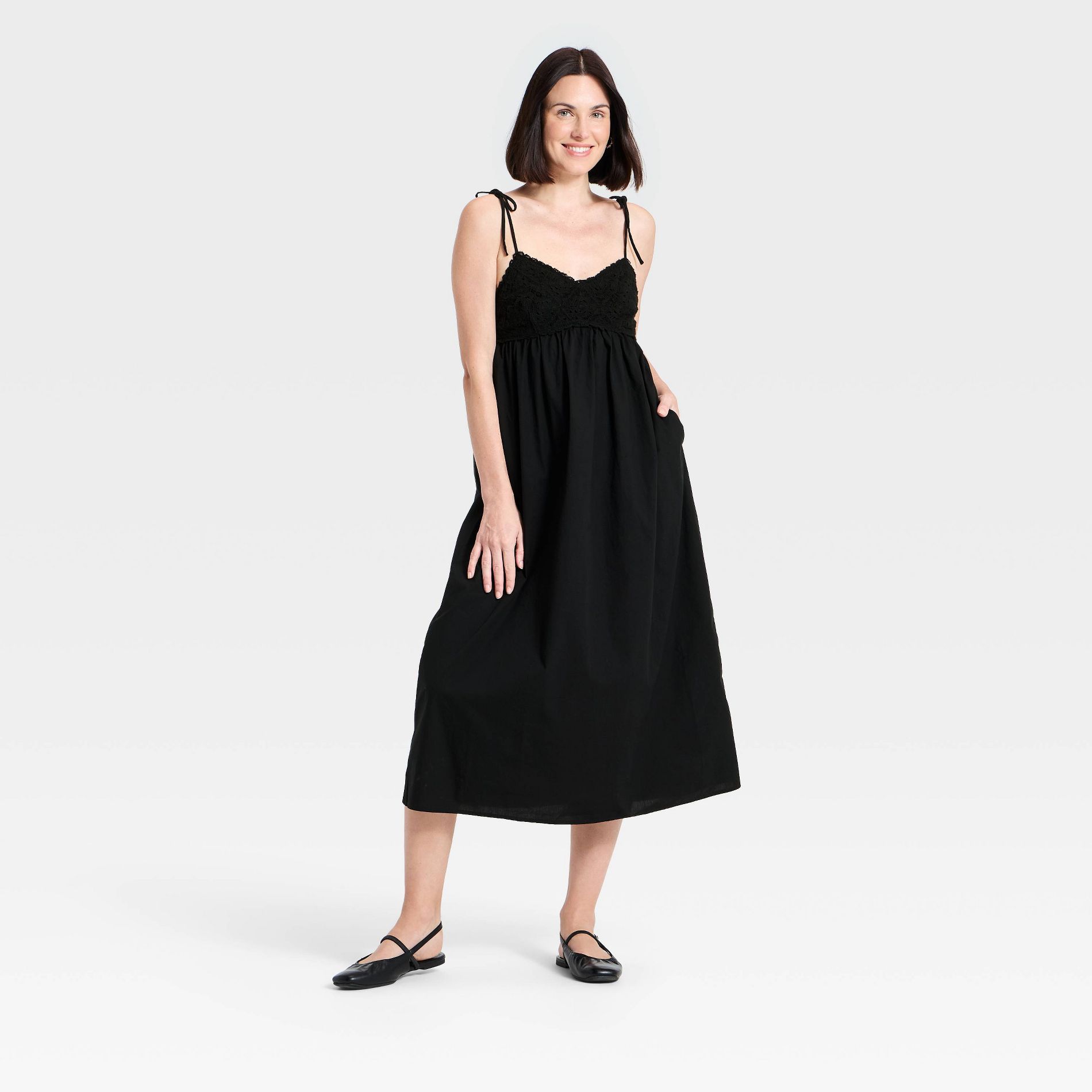 Women's Crochet Maxi Sundress - A New Day