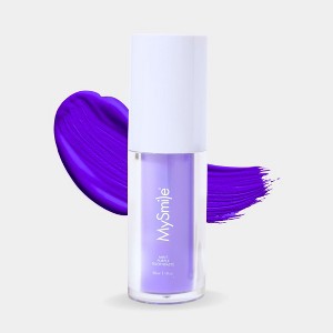 MySmile Purple Toothpaste for Tooth Brighten, Color Corrector Efficient Cleaning Toothpaste, 30ML - 1 of 4